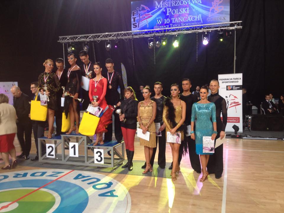 Armand Fazullin and Klaudia Iwańska won the 1st place at the Polish Championships in 10-dance of 2015
