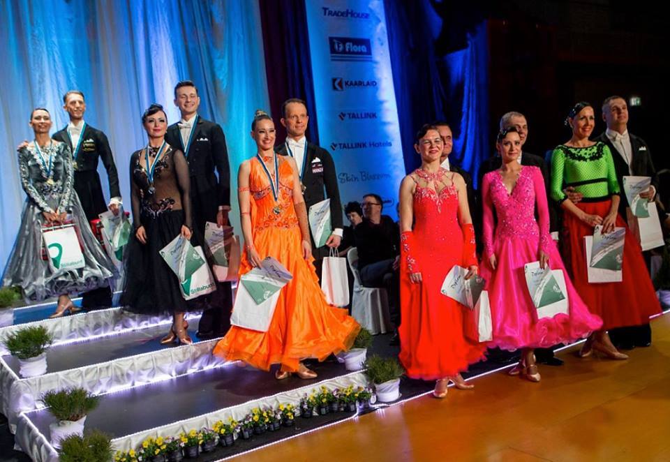 Estonian Championships of 2015 in 10 dances: double victory