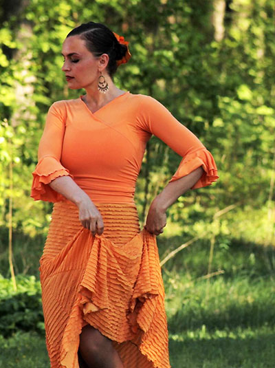 Flamenco teacher Mari-Liis Velberg