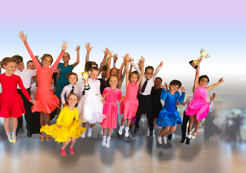 Бальные танцы для детей 4 - 6 лет - открытие новой группы