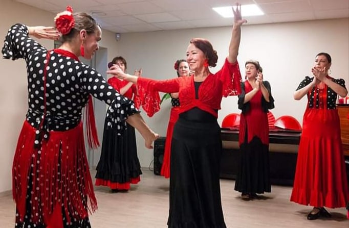 Flamenko Tallinnas Esperanza tantsukoolis